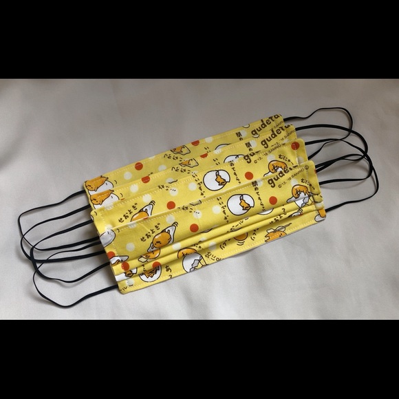 Egg Pleated Surgical Adult Face Mask - Picture 2 of 5